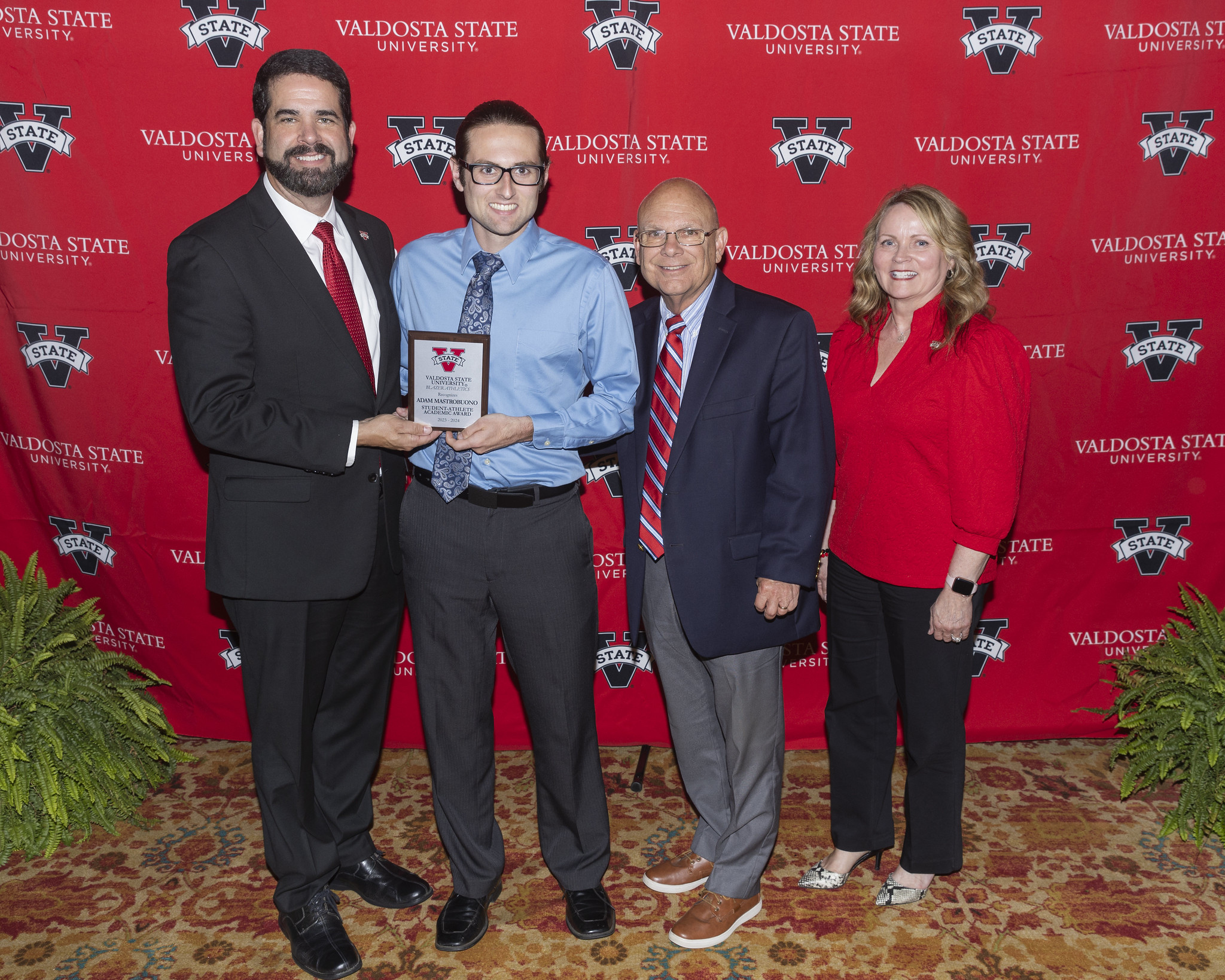 Adam Mastrobuono Earns Student-Athlete Academic Award at VSU