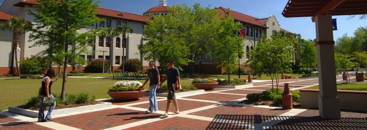 Students Walking Near West Hall